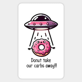 Sweet Abduction Donut Tee Magnet